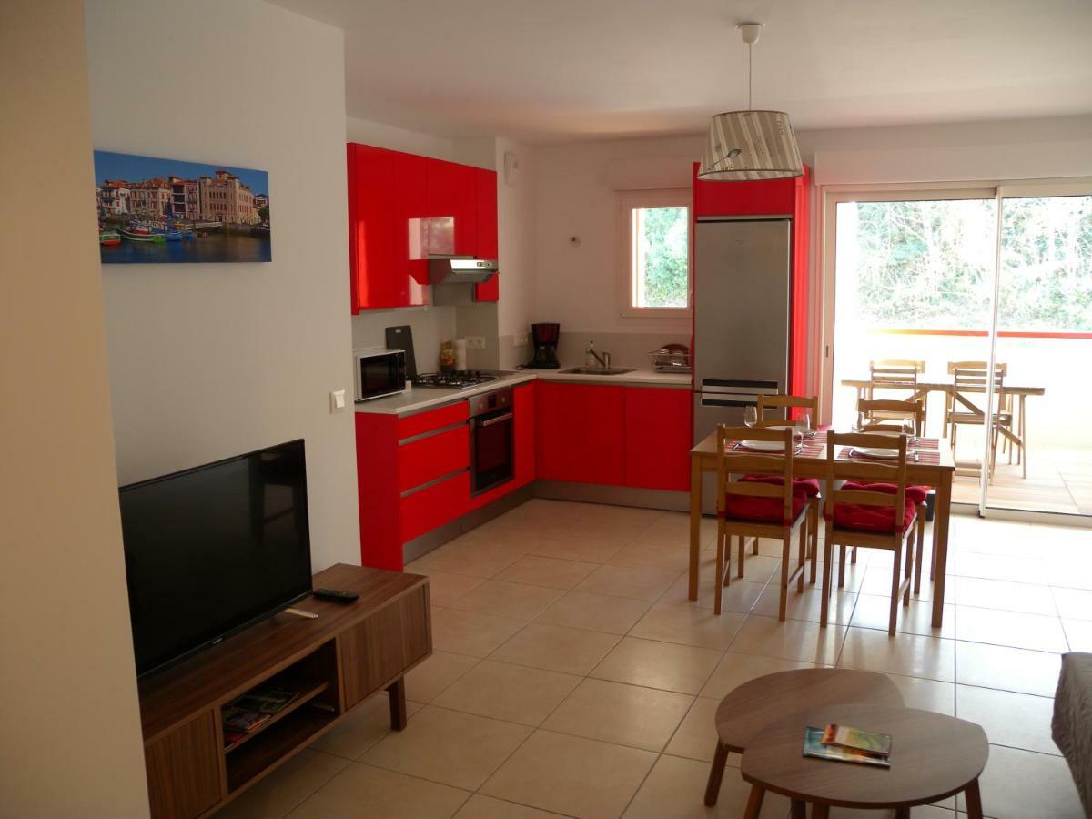 Hendaye- T2 3*-Wifi-350M Plage-Terrasse-Garage Экстерьер фото