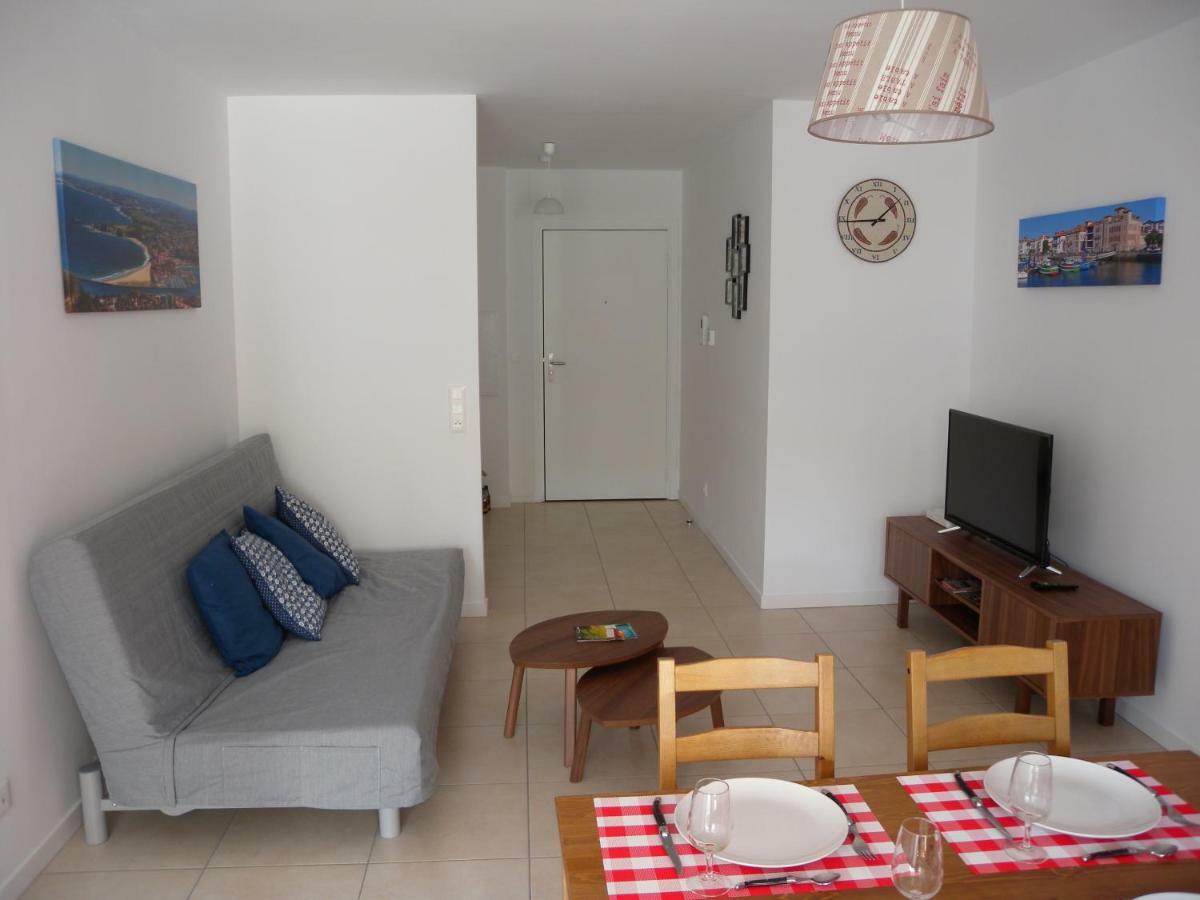 Hendaye- T2 3*-Wifi-350M Plage-Terrasse-Garage Экстерьер фото